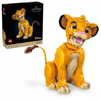 LEGO Disney Lion King Simba Toy Present Birthday Block Christmas Men Women Disney Goods 43247