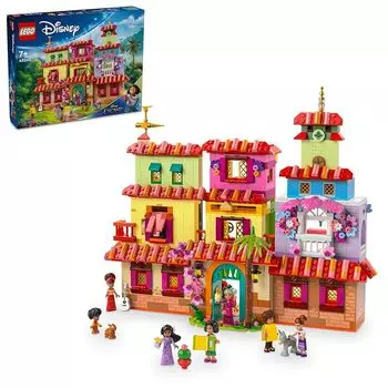 Lego disney мадригал семья Волшебный дом игрушки игрушка подарок на день рождения блок Рождество девочка мальчик ребенок 7 лет 8 лет 9 лет Элементарный