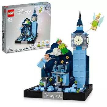 LEGO Disney Питер Пэн и Венди, летящие в небе Лондона Игрушка Подарок на день рождения Блок Рождество Девочки Мальчики Дети 10 лет 11 лет 12
