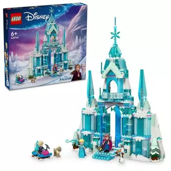 LEGO Disney Princess Ice Palace Toy Gift Birthday Block Educational Christmas Girls Boys Children 6 Years Old 7 Years Old 8 Years Old 9 Years