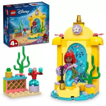 LEGO Disney Princess Music Stage Toy Gift Birthday Block Educational Christmas Boys Girls Kids 4 Years Old 5 Years Old 6 Years Rotten Play