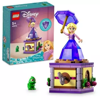 LEGO Disney Princess Spinning Rapunzel Toy Gift Birthday Block Educational Christmas Girls Boys Children 5 Years Old 6 Years Old 7 Years Old 8