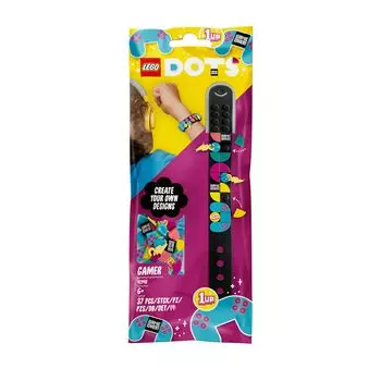 LEGO Dots Charm Bracelet 41943 Игрушечный блок Ювелирные изделия Ремесло Мальчики Девочки Возраст Gamer 6+