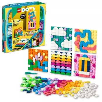 LEGO Dots Patch Multipack 41957 Игрушечный блок Подарок Ювелирные изделия Поделки Мальчики Девочки 6 лет и старше