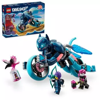 LEGO Dreams Cat Bike Игрушка Подарок на день рождения Блок Рождество Девочки Мальчики Дети 7 лет 8 лет 9 лет Начальная школа Ролевые игры Дом