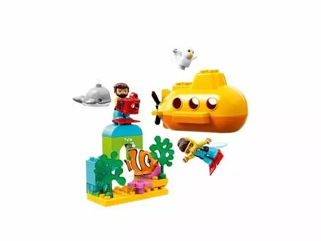 LEGO Duplo Animals of the World Submarine Underwater Exploration 10910 Educational Toy Block Toy Girls Boys