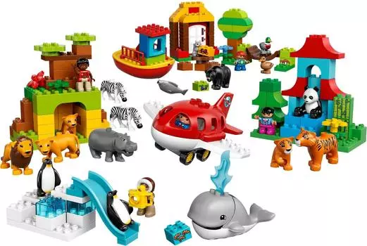 Lego Duplo Animals of the World the World 10805 “Around Set”