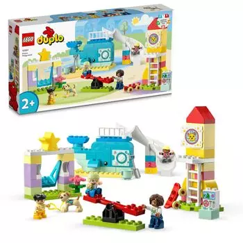 LEGO Duplo Duplo Town Dream Playground Toys Подарок на день рождения Блоки Образовательные рождественские Мальчики Девочки Дети 1 и 2 года 4 года
