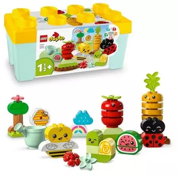LEGO Duplo First Duplo Овощная ферма Игрушка Подарок на день рождения Блок Образовательный Рождество Мальчики Девочки Дети 1 и 1 год 2 года 3 года