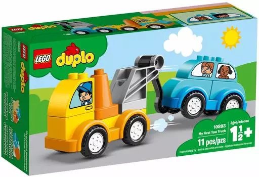 LEGO Duplo First Duplo Tow Truck 10883 образовательный игрушечный блок игрушечный автомобиль для мальчиков