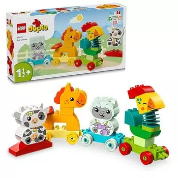 Lego duplo Мой первый Duplo Встреча с животными игрушки игрушка подарок на день рождения блок Образовательный образование мальчик девочка ребенок 1 и полтора года 2 года 3