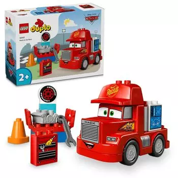 LEGO Duplo Racetrack Mac Toy Подарок на день рождения Блок Образовательный Рождество Мальчики Девочки Дети 1 и 1 год 2 года 4 года Младенец