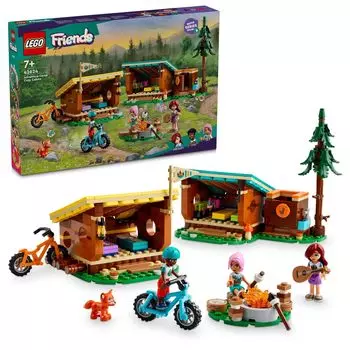 LEGO Friends Adventure Camp Cabin Toy Подарок на день рождения Блок Рождество Девочки Мальчики Дети 7 лет 8 лет 9 лет Начальная школа
