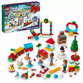 LEGO Friends Адвент-календарь 2023 41758 Игрушечный блок Подарок Ролевые игры Девочки 6 лет ~
