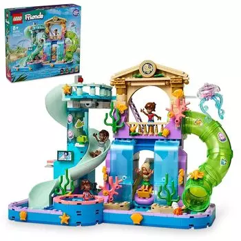 Lego friends Аквапарки в городе Хартлейк-Сити игрушки игрушка подарок на день рождения блок девочка мальчик ребенок 8 лет 9 лет 10 лет Начальная школа