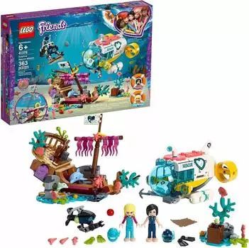 LEGO Friends Dolphin Rescue Submarine 41378 Block Toy Girl