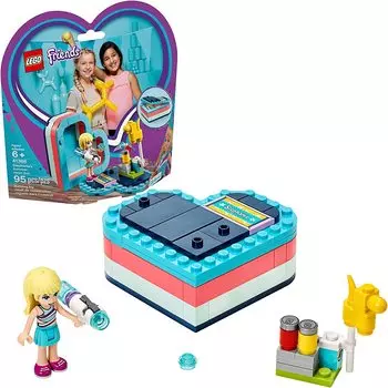 LEGO Friends Heart Accessory Case Beach Vacation 41386 Block Toy Girl Stephanie s [Item]