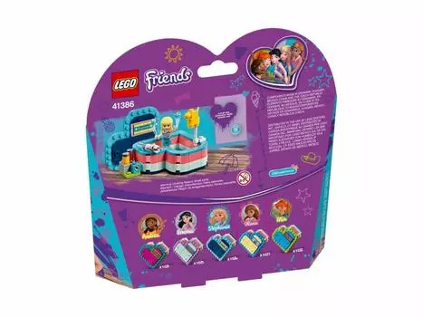 LEGO Friends Heart Accessory Case Beach Vacation 41386 Block Toy Girl Stephanie s