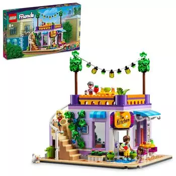LEGO Friends Heartlake City Community Kitchen 41747 Toy Block Present Town Building Pretend Play Girls 8 years old ~