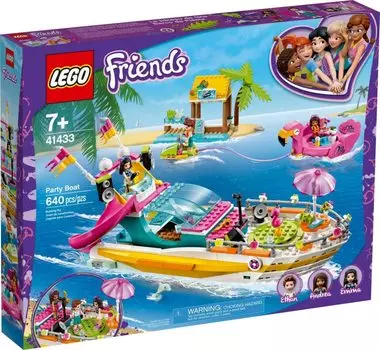 LEGO Friends Лодка для вечеринки друзей 41433