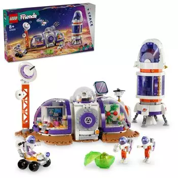LEGO Friends Mars Base and Rocket Toy Present Birthday Block Christmas Girls Boys Children 8 Years Old 9 Years Old 10 Years Old Elementary School