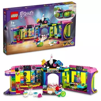 LEGO Friends Roller Disco Arcade 41708 Игрушечный блок Present House Ролевые игры для девочек от 7 лет и старше