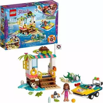 LEGO Friends Sea Turtle Rescue Center 41376 Игрушечная девочка