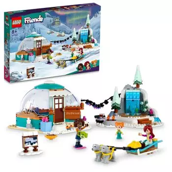 LEGO Friends Winter Igloo Play 41760 Игрушечный блок Подарок Ролевые игры Девочки 8 лет ~