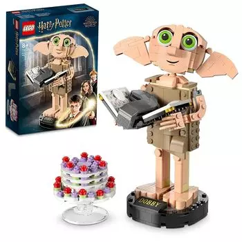 Lego Гарри Поттер Добби домовой эльф игрушки игрушка подарок на день рождения блок Рождество мальчик девочка ребенок 8 лет 9 лет 10 лет Начальная школа