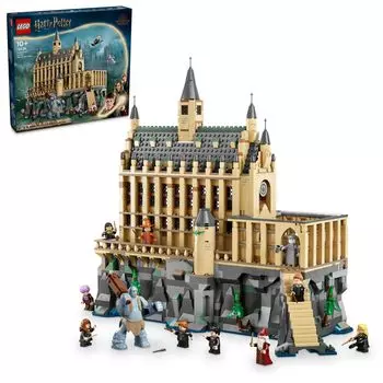 LEGO Гарри Поттер Хогвартс Большой зал Игрушка Игрушка Подарок на день рождения Блок Рождество Мальчики Девочки Дети 10 лет 11 лет 12 лет Начальная школа