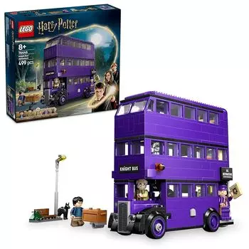 Lego Гарри Поттер Приключенческое путешествие ночью рыцарь автобус игрушки игрушка подарок на день рождения блок мальчик девочка ребенок 8 лет 9 лет 10 лет