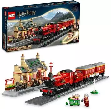 LEGO Harry Potter 76423 Хогвартс-экспресс и станция Хогсмид