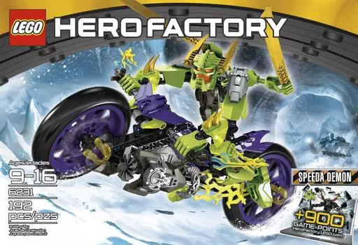 Lego Hero Factory SPEEDA DEMON [6231]