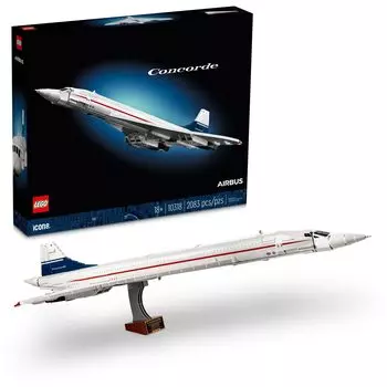 LEGO Icon Concorde 10318 Ограниченная дистрибуция продукта Регулярная дистрибуция внутри страны