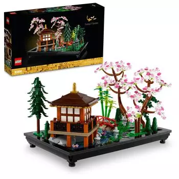 LEGO Icon Zen Garden Игрушка Подарок на День Рождения Блок Рождество Мужчины Женщины Интерьер Стильная Живопись Искусство 10315