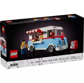 LEGO ICONS 40681 Ретро фургон с едой