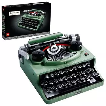 LEGO Idea Пишущая машинка 21327 Игрушечный блок для мальчиков и девочек LEGO для взрослых