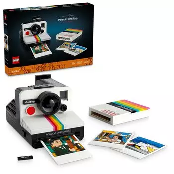 LEGO Idea Polaroid One Step Toy Игрушка Подарок на день рождения Блок Рождество Мужчины Женщины Интерьер Стильный 21345 SX-70