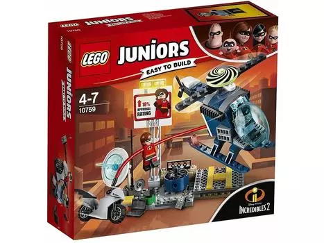 LEGO Junior Погоня на крыше 10759 Миссис. Невероятно