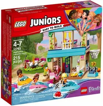 LEGO Juniors Дом на берегу озера 10763 Строительный набор разноцветный Стефани (215 шт.),