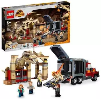 LEGO Jurassic World 76948 Побег тираннозавра и атроцираптора