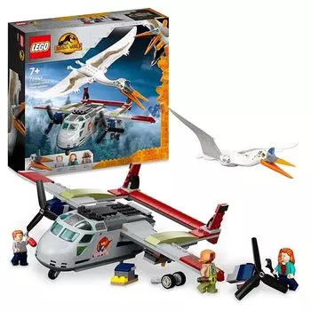 Lego jurassic world Arrival of Quetzalcoatlus 76947 игрушки блок подарок самолет Самолет динозавр Kyouryuu мальчик девочка Возраст 7+