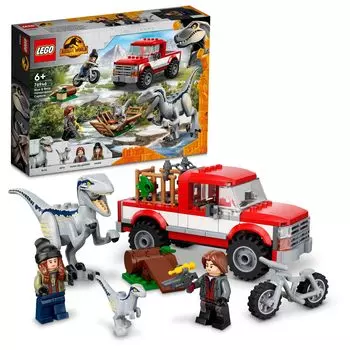LEGO Jurassic World Lure the Blue и Beta Toy Игрушка Подарок на день рождения Блок Образовательный Рождество Мальчики Девочки Дети 6 лет 7 лет 8 лет