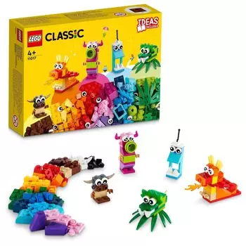 LEGO Классический монстр 11017 игрушечный блок подарочные украшения для мальчиков и девочек от 4 лет и старше