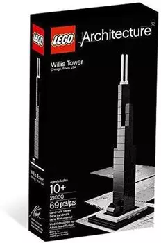 LEGO LEGO Architecture 1-е издание Sears Tower ограниченное [21000] [Зарубежный выпуск]