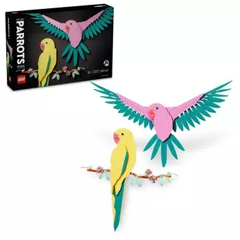 LEGO LEGO Art Animal Collection Игрушка Ара Подарок на день рождения Блок Рождество Мужчины Женщины Живопись Искусство Интерьер Стильное животное Существо 31211 –