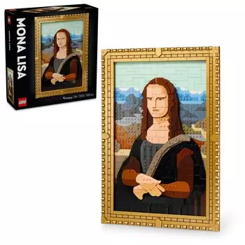 LEGO Lego Art Мона Лиза Игрушка Подарок на День Рождения Блок Рождество Мужчины Женщины Живопись Искусство Интерьер Стильный Мать Отец 31213