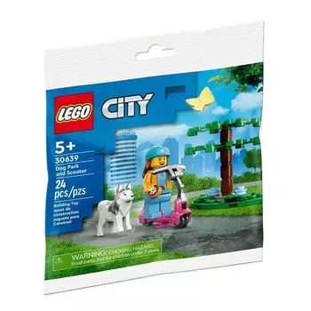 LEGO LEGO City Dog Park and Scooter Blocks 5 years old LEGO CITY Dog Park and Scooter 30639 (Mini Set) ~