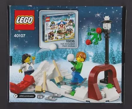Lego Lego holiday winter skating scene 40106 items