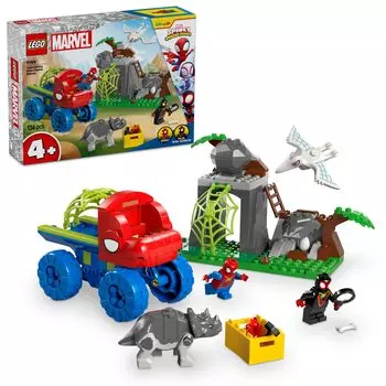 LEGO Marvel Spidey and the Amazing Friends Spidey and the Amazing Truck Rescue Toy Gift Birthday Block Educational Boys Girls Children 4 Years Old